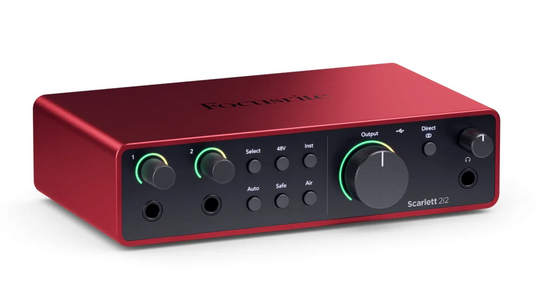 Interface de Audio Focusrite Scarlett 2i2 4Gen