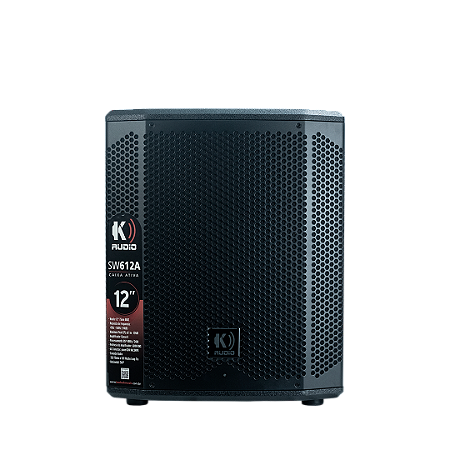 Subwoofer K-Audio SW-612A Ativo