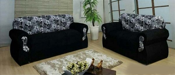 Conjunto de Sofá 2x3 Lugares Viena