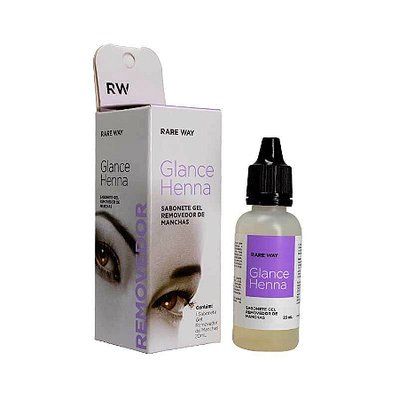 Removedor de Henna 20ml - Glance