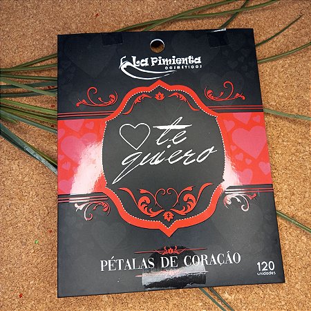 Pétalas aromáticas FORMATO CORAÇÃO