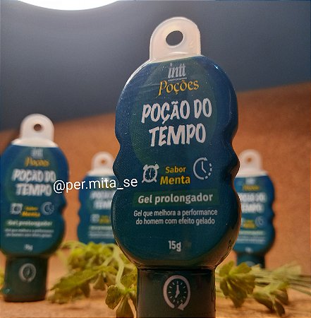 Gel prolongador e retardante masculino poção do tempo innt 15G