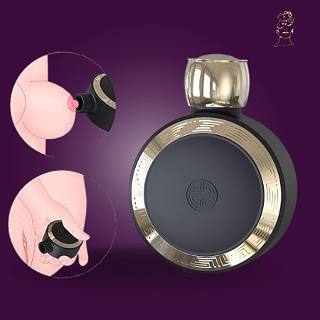Sugador estimulador clitoriano "Perfum forbidden" recarregável e multivelocidades
