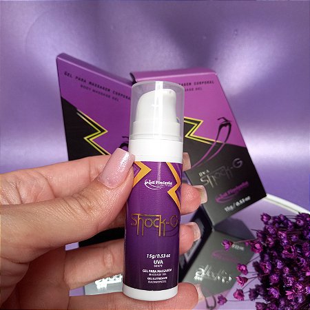 Gel vibrador líquido beijável Shock-G La Pimienta 15ml