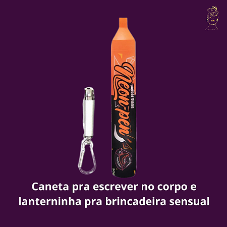 Caneta Neon Pitaya + Lanterninha