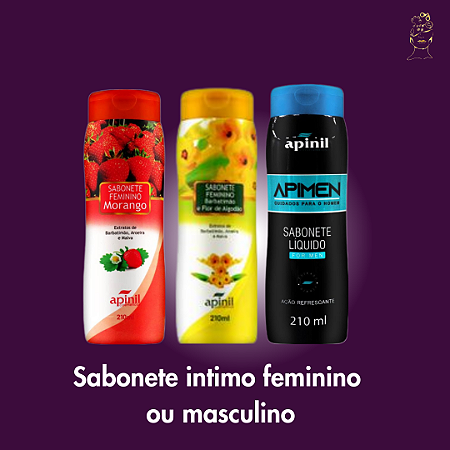 Sabonete íntimo feminino ou masculino