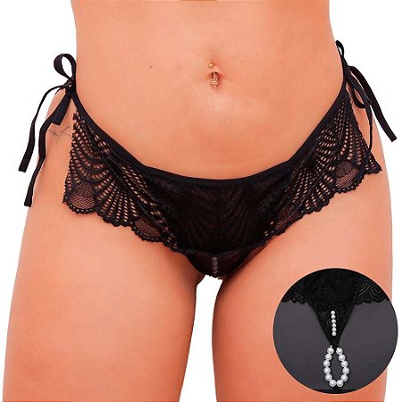 Calcinha tailandesa LUXO com babadinho serve do 40 ao GG