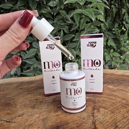 Sérum 7 em 1 Claramento Hidratação e Revitalização da Pele Mo Molhada 30ml Pepper Blend