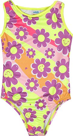 MAIÔ PROTEÇÃO UV - MARGARIDAS