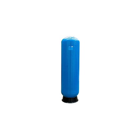 Tanque em PRFV 18X65 - Azul, Diam. 18" e 65" Alt., Abertura Sup. 4,0" Polegadas - Base Standard