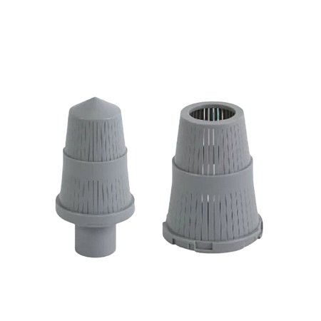 Kit de 4 Crepinas para filtro -TQ 06" ao 12" Abertura Sup.- 2,5/ Tubo Central 3/4" - H2805 e H2807