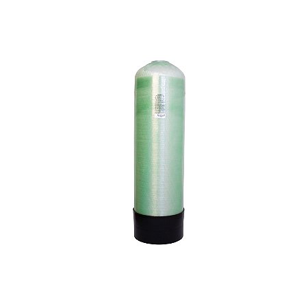 Tanque em PRFV 10X35 - Natural, Diam. 10" e 35" Alt., Abertura Sup. 2,5" Polegadas - Base Standard
