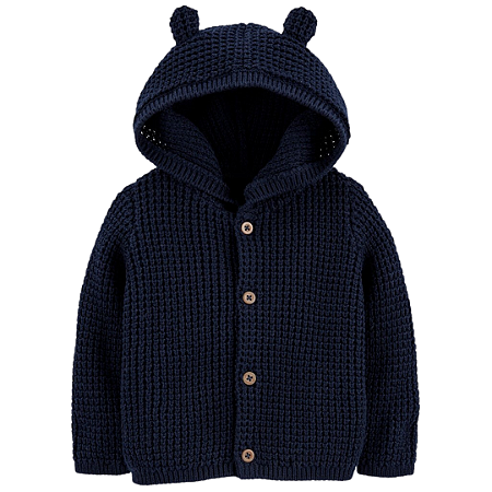 Blusa de Lã com Gorro