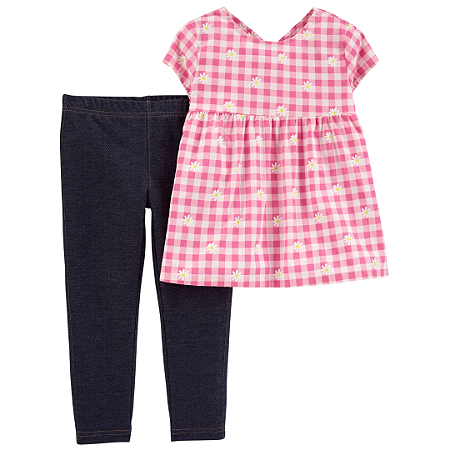 Kit com 2 Peças Bata e Calça