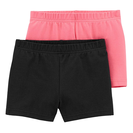 Kit com 2 Peças Shorts