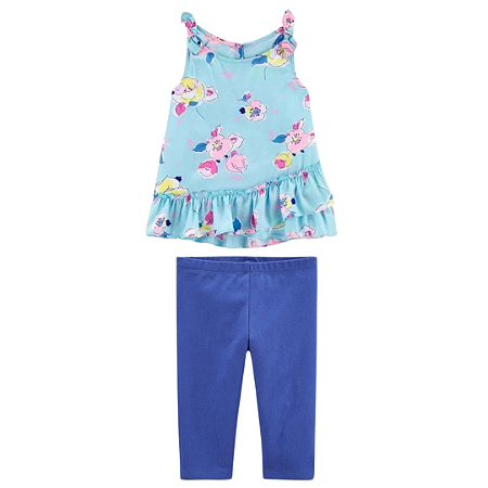 Kit 2 Peças Vestido e Calça