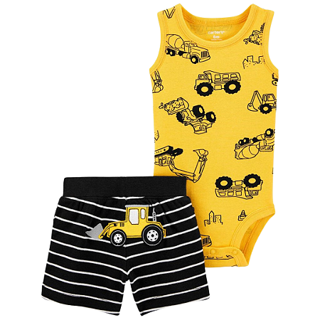 Kit 2 Peças Regata e Shorts