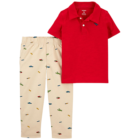 Kit 2 Peças com Camisa e Calça