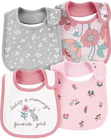 KIT 4 BABADORES COELHINHO