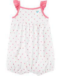 ROMPER ATOALHADO BOLINHA ROSA