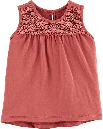 Blusinha sem Manga Marrom