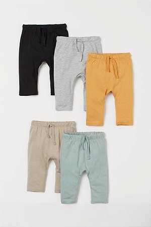 Calça Algodão Avulsa Lisa 3-4 anos