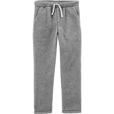 Calça Fleece Cinza