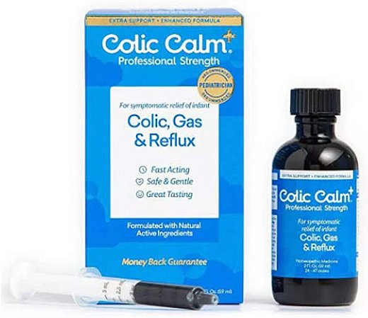 Colic Calm azul contra cólica, gases e refluxo