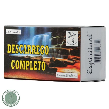 Defumador Descarrego Completo - 20 Tabletes