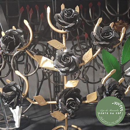 Ferramenta de Orixá - 7 Rosas - 30cm