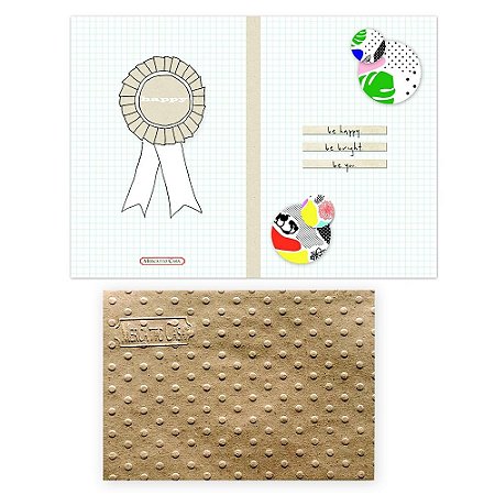 CARTÃO ENVELOPE - Be Happy