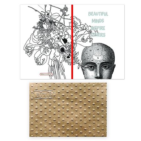 Cartão Envelope - Beautiful Minds