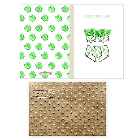 Cartão Envelope - Carioca Verde