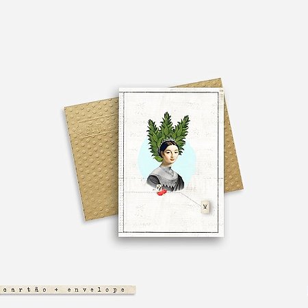 CARTÃO ENVELOPE - Caroline