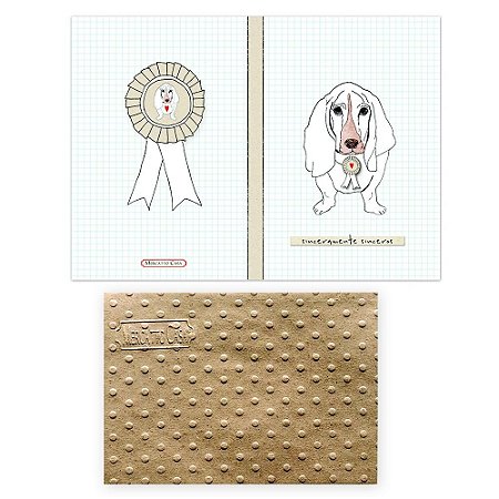 CARTÃO ENVELOPE - Dog Sinceramente