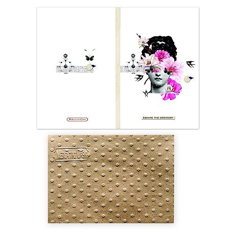 Cartão Envelope - Escape the ordinary Borboleta