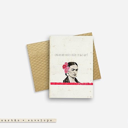 CARTÃO ENVELOPE - Frida Cada um