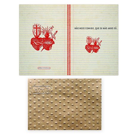 Cartão Envelope - Não mexe comigo