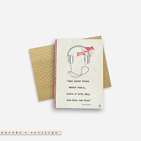 CARTÃO ENVELOPE - One good thing