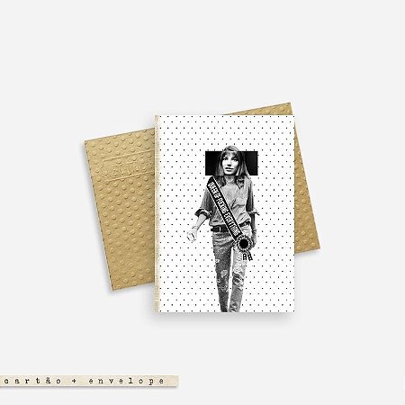 Cartão Envelope - Queen of Fucking Everything