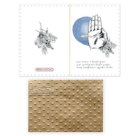 Cartão Envelope - Sou como a haste fina