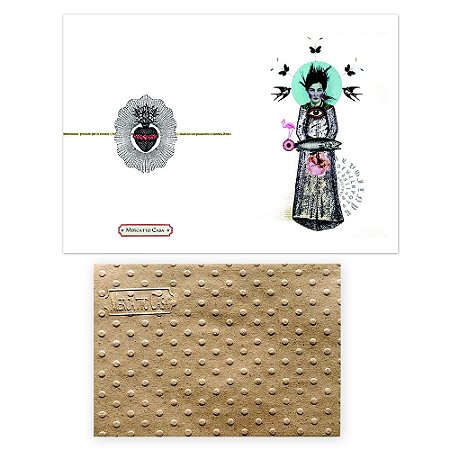 Cartão Envelope - Tunica