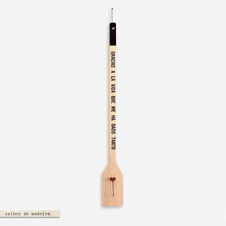 COLHER DE MADEIRA - Gracias a la vida