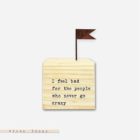 CUBO - I feel bad for the people who never go crazy