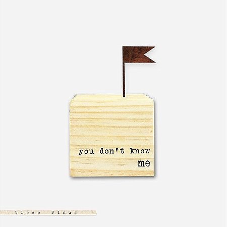 Cubo - you don't know me