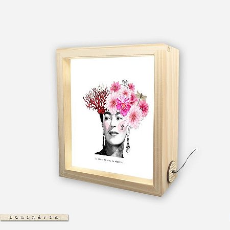 Luminária - Frida Kahlo