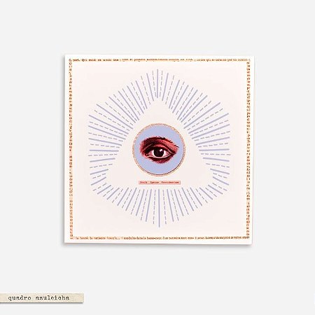 Quadro Azuleicha - Olho