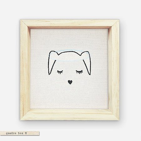 QUADRO BOX M – CACHORRO CRU