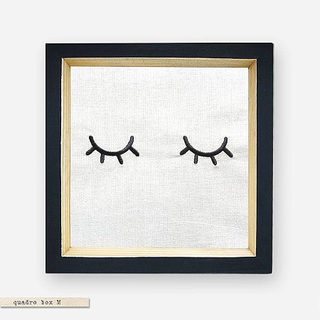 QUADRO BOX M – NANANDO PRETO