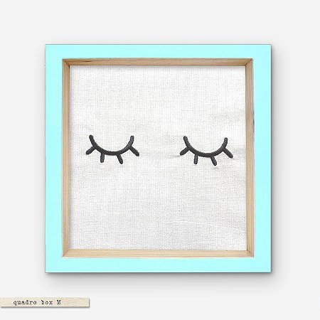 QUADRO BOX M – NANANDO TURQUESA